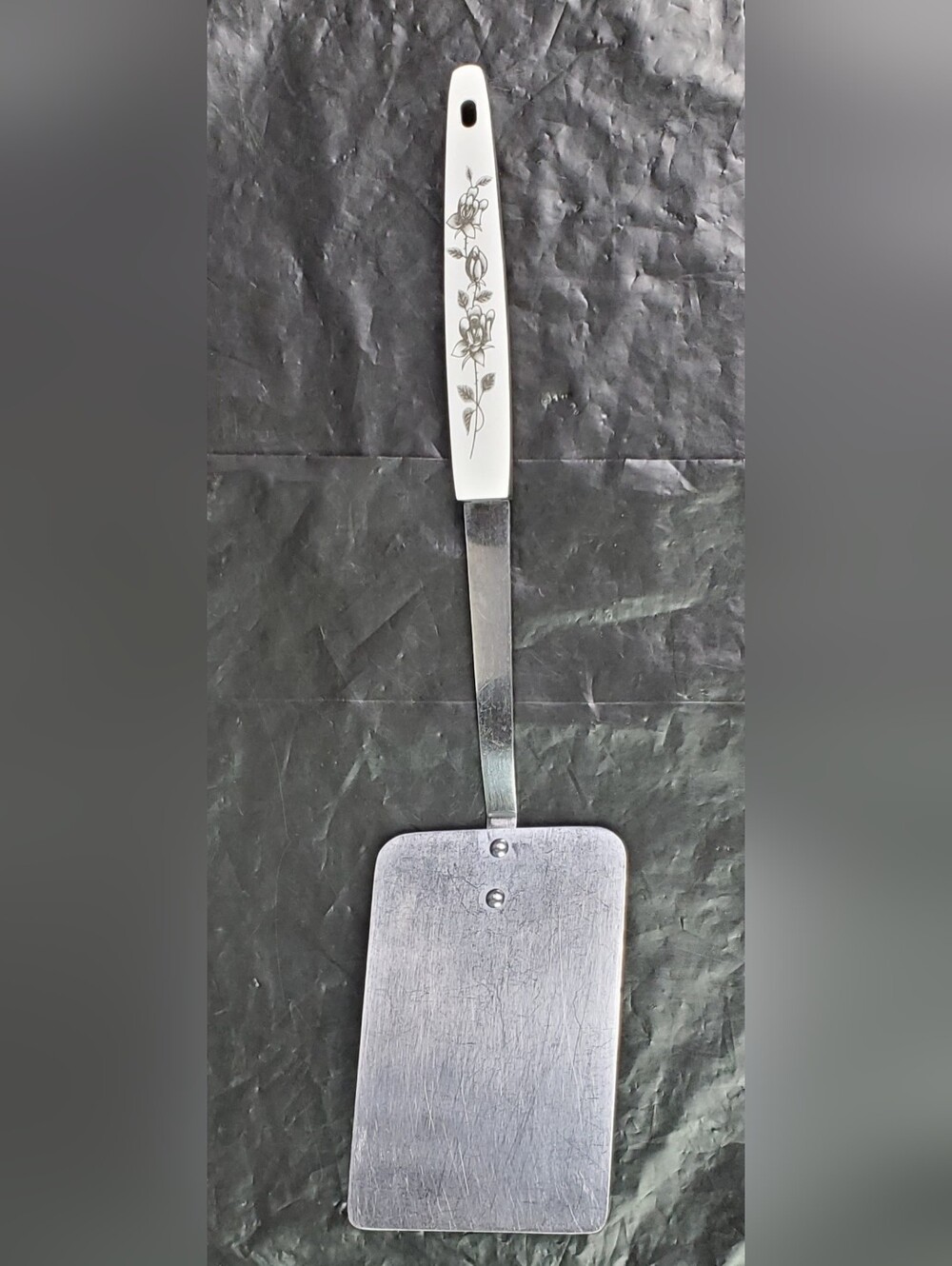 Ekco Flint Vintage 70s Solid Spatula Flipper Stainless Steel Made In Japan - GUC
